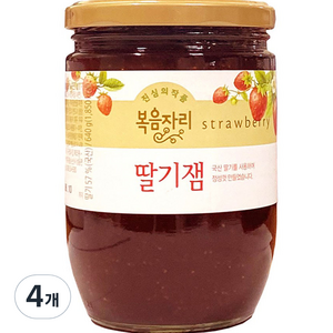 복음자리 딸기잼, 640g, 4개