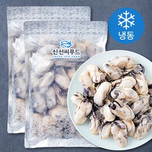 신선씨푸드 냉동굴 (냉동), 500g, 2개