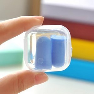 폴라 컬러풀 귀마개 블루, 5개, 2개입