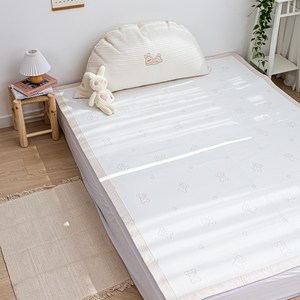 이몽 유아용 듀라론 냉감 방수 쿨매트, 곰, 1개