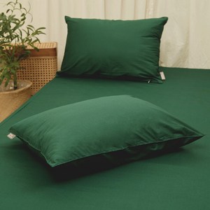 바자르 더솔리드 순면 베개커버