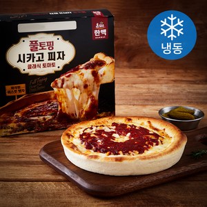 한맥 풀토핑 시카고피자 클래식토마토 (냉동), 410g, 1개