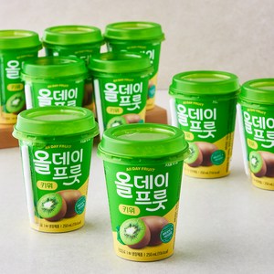 올데이푸릇 키위, 250ml, 10개