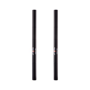 그라펜 브로우업 브로우펜슬 0.5g, 다크 브라운, 2개