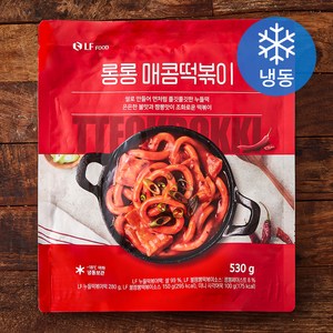 엘에프푸드 롱롱 매콤 떡볶이 (냉동), 530g, 1개