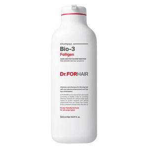 닥터포헤어 탈모증상완화 폴리젠 바이오3 샴푸, 500ml, 1개