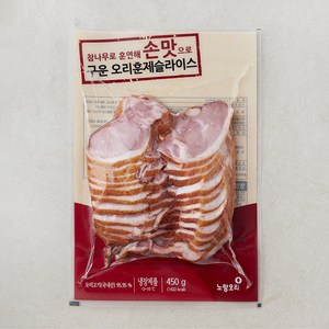 노랑오리 훈제 슬라이스, 450g, 1개