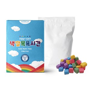 미스플러스 색깔목욕시간 유아 입욕제, 220g, 1개