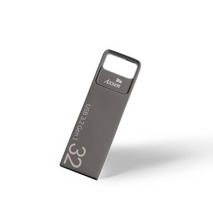 액센 Squae USB3.2 Gen1 메탈타입 USB메모리 SK31, 32GB, 1개