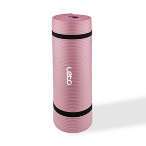 레토 푹신한 고밀도 NBR 요가매트 LYM-N16, 핑크