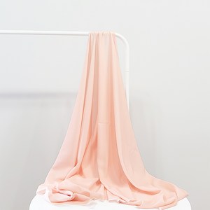 나비손길 두툼한 컬러 쉬폰 원단, 06라이트피치