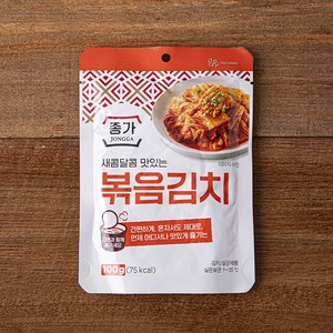 종가 볶음김치, 100g, 1개