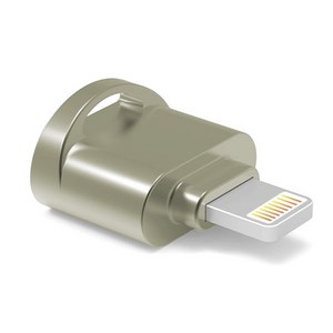 셀인스텍 아이폰 Lightning to USB MicroSD 메모리 OTG 리더기 IR-OT8, 512GB