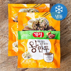 개성 왕만두 (냉동), 490g, 2개