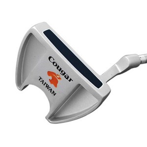 CougaGolf 남성용 블레이드 말렛 반달 퍼터 88.9cm