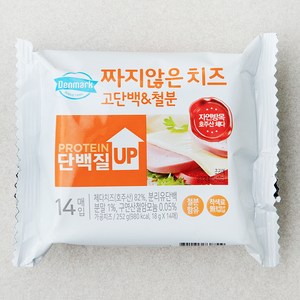 덴마크 짜지않은치즈 고단백 & 철분, 252g, 1개