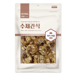 내츄럴랩 수제 건조간식, 돼지 족발, 400g, 1개