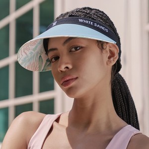 화이트샌즈 트로피컬 냉감 발수 초경량 리버시블 선바이저 코니아