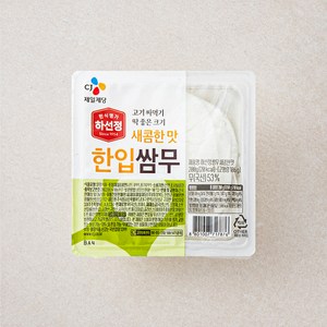 하선정 한입쌈무 새콤한맛, 200g, 1개