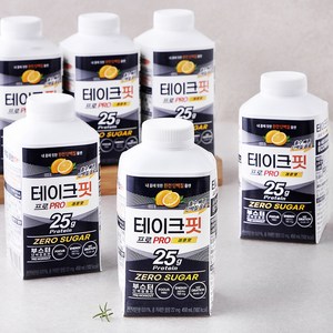 남양유업 테이크핏 프로 레몬맛, 450ml, 6개