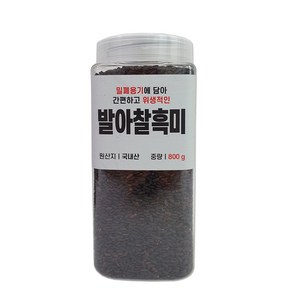 대한농산 통에담은 발아찰흑미, 800g, 1개