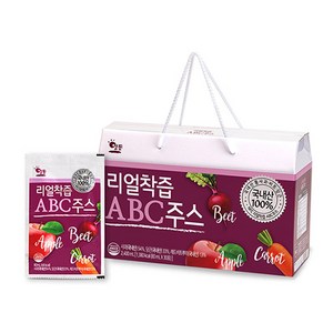 사과망태기 리얼착즙 ABC주스, 30개, 80ml