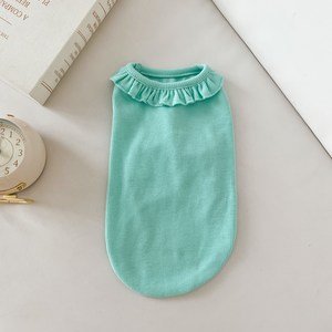 바이굄 강아지 봉봉프릴 티셔츠, 민트