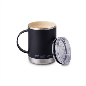 아소부 얼티밋 머그 360ml, 블랙, 1개