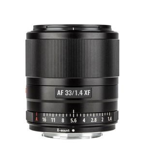 빌트록스 후지필름 X MOUNT LARGE APERTURE HUMANISTIC 렌즈 F1.4 STM AF VIL_33mm_X