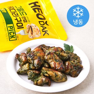 허닭 PICK 그릴드 한입 닭다리구이 깻잎맛 (냉동), 100g, 5개