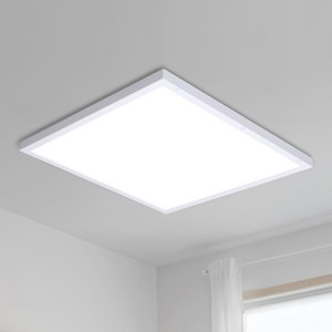 코콤 라인 직하 LED 면조명 방 사무실 평판등 50W, 화이트