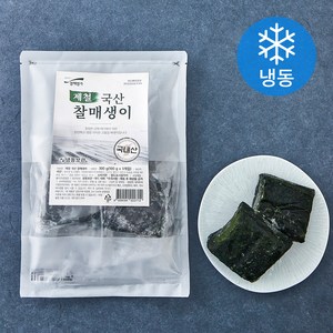 청해명가 국내산 제철 찰매생이 (냉동), 1개, 300g