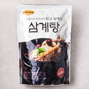 노랑오리 삼계탕, 1kg, 1개