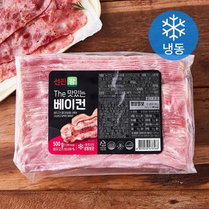 선진팜 The 맛있는 베이컨 (냉동), 500g, 1개