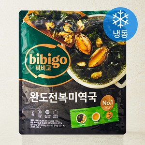 비비고 완도전복 미역국 2인분 (냉동), 796g, 1개