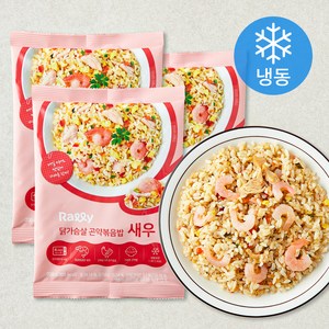 Rally 닭가슴살 곤약볶음밥 새우 (냉동), 200g, 3개