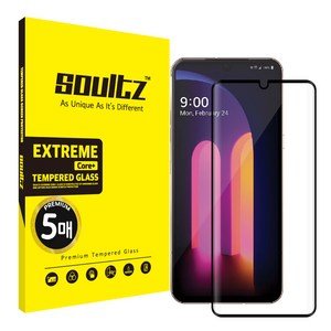 솔츠 풀커버 강화유리 휴대폰 액정보호필름 5p, 1개
