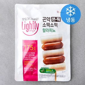 라이틀리 곤약 쫀득 소떡소떡 할라피뇨 (냉동), 500g, 1개