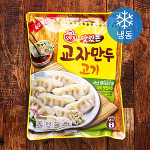 오뚜기 맛있는 교자만두 고기 (냉동), 380g, 1개