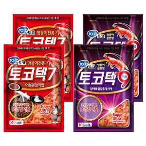 토코 베스트 커플1 떡밥 세트 토코텍7 2p + 토코텍9 2p, 1세트