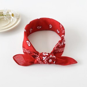 씨티컴퍼니 페이즐리 반다나 스카프 등산 캠핑 손수건 헤어두건