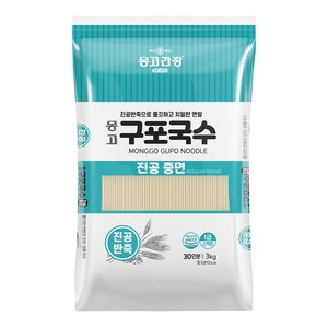 몽고간장 구포국수 진공중면, 3kg, 1개