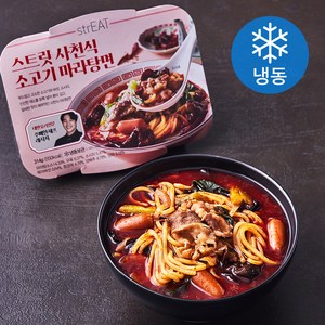 스트릿 사천식 소고기 마라탕면 (냉동), 314g, 1개