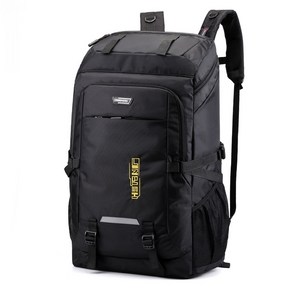 BAGnBAGs 점보 사이즈 백팩 60L, 블랙