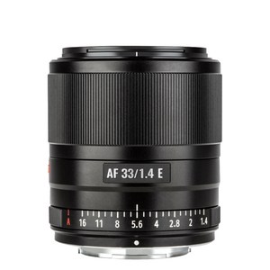 빌트록스 소니 E MOUNT LARGE APERTURE HUMANISTIC 렌즈 F1.4 STM AF VIL_33mm_E