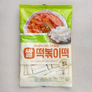 풀무원 쌀 떡볶이떡, 600g, 1개