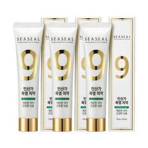 씨실 인산가 무불소 죽염 치약, 150g, 3개