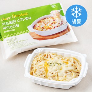 페이보잇 치즈폭탄 스파게티 베이컨크림 (냉동), 340g, 1개