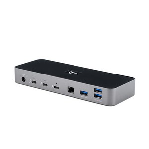 OWC Thunderbolt 4 DOCK 다기능 USB허브 8K지원 OWC 썬더볼트 4 독 프로, 실버, 1개