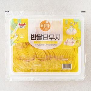 일가 비타 반달단무지, 2.7kg, 1개